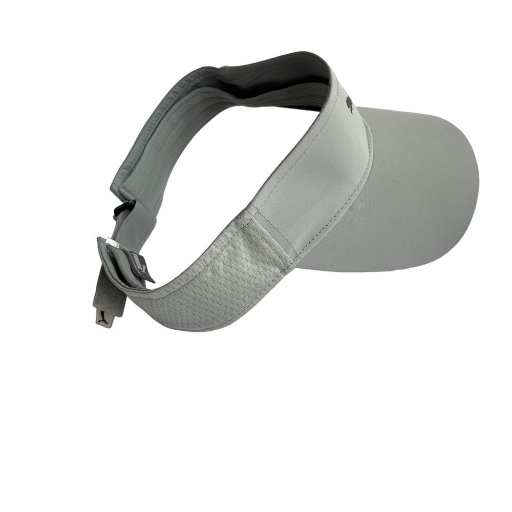 Puma visor adjustable grey black logo sports summer - Picture 3 of 10